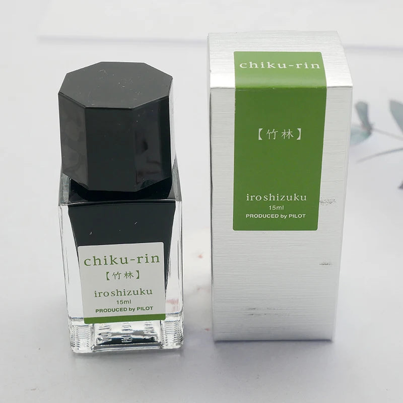 Ink for Fountain Pen 15ml Water-based Dye Color Bottle Ink Writing Materials Stationery Office Supplies PILOT