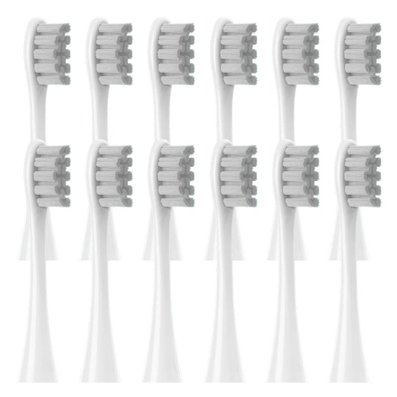 12PCS Replacement Brush Heads for Oclean X/ X PRO/ Z1/ F1/ One/ Air 2 /SE Sonic Electric Toothbrush DuPont Soft Bristle Nozzles
