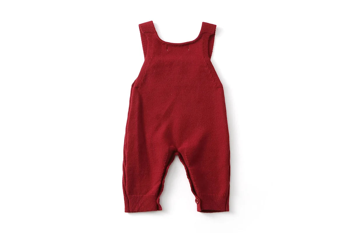 MILANCEL New Spring Baby Overall 3M-6Y Solid Color Infant Girls Knit Rompers 6 Colors Versatile Children Suspenders Jumpsuit