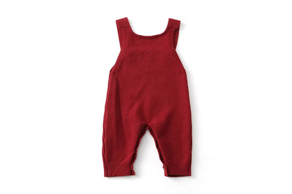 MILANCEL New Spring Baby Overall 3M-6Y Solid Color Infant Girls Knit Rompers 6 Colors Versatile Children Suspenders Jumpsuit