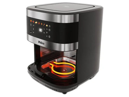 Air Fryer Philco PAF90C Black and Inox Digital 9L 53802087 - 220V
