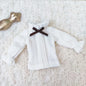 Casual Blyth Doll Clothes Rompers Plaid Pants Long Sleeve Top Suit Doll Trousers for Ymy Licca Azones Ob24 Ob27 Doll Accessories