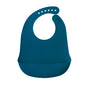 1PC Portable Baby Silicone Bib Ultra-thin Silicone Drool Bag Waterproof And Easy To Clean A Bib For Feeding Children And Infants