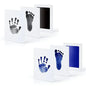 Newborn Baby DIY Hand And Footprint Kit Ink Pads Photo Frame Handprint Toddlers Souvenir Accessories Safe Clean Baby Shower Gift