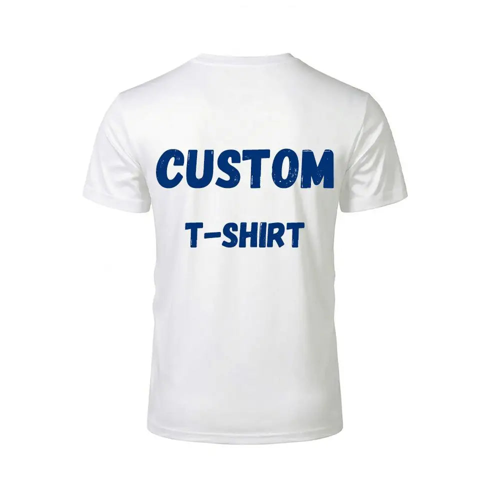 Personalized DIY Logo Name Custom T-shirt Quick-drying Breathable Sports Jersey Men Women Fashion Print Customized Tees Gifts