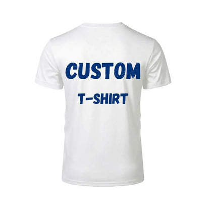 Personalized DIY Logo Name Custom T-shirt Quick-drying Breathable Sports Jersey Men Women Fashion Print Customized Tees Gifts