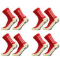 1/4 Pairs Anti-slip Soccer Women Men Outdoor Sport Grip Football Yoga Socks