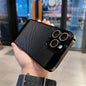Luxury Plating Hollowed Out Case for iPhone 17 Pro 16 15 14 Pro Max Plus 13 12 Mini 11 17Air Heat Dissipation Shockproof Cover