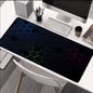 Large Gaming Mousepads Mouse Pad Computer Mousepad Geometric Mouse Mat 90x40cm Desk Pads For PC Keyboard Mats Table Rug