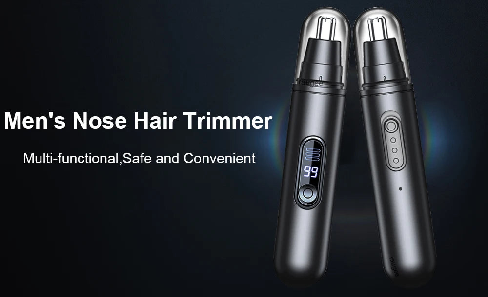 Electric Nose Hair Trimmer Portable Painless Clipper for Men And Women Waterproof Ear And Eyebrow Trimmer for Face Hair Clean