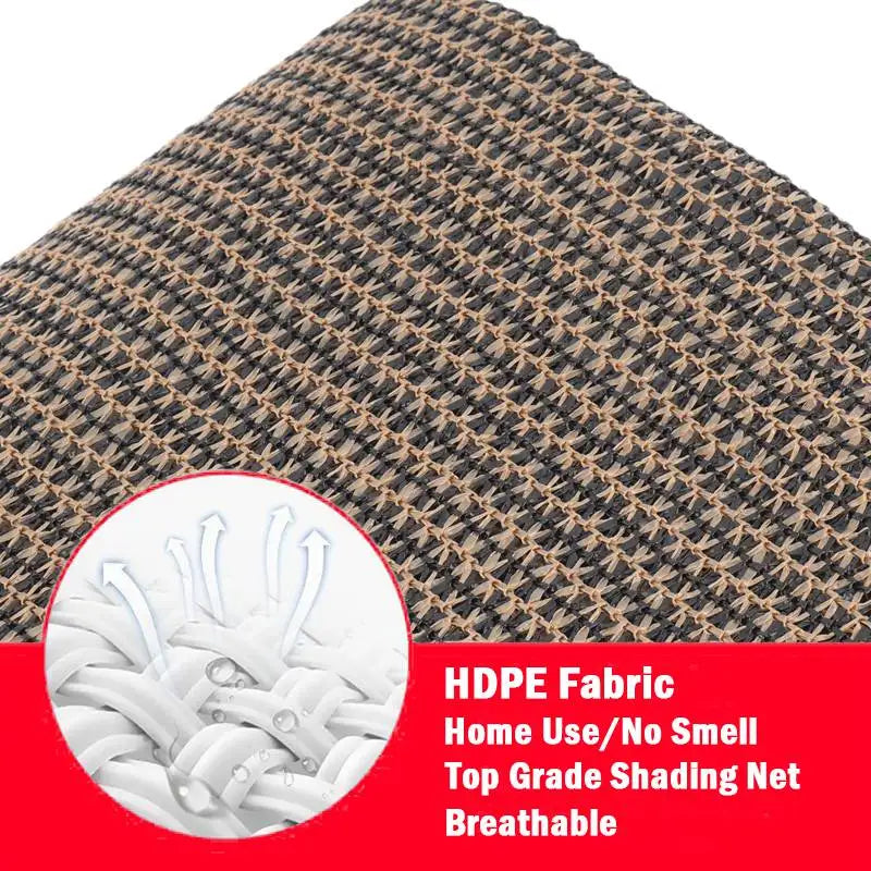 Premium HDPE Sun Shade Sail  All in One Solution for Patio,Garden Pergola,Yard,and Car Canopy! Ideal Plant Cover and Sun Shelter