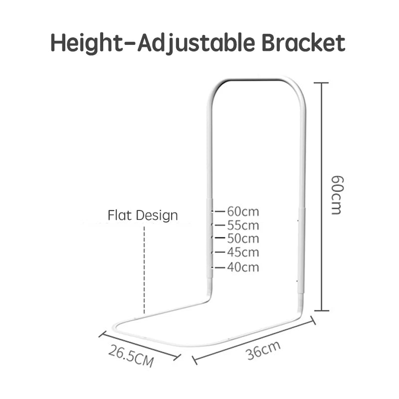 PANGDUBE 1pc 47cm Baby Bed Rail Child Bed Barrier for Kids Bed Fence Railing for Children's Bed Protection Kids Safety Railings