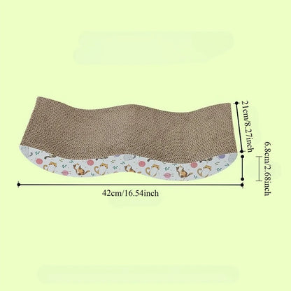 Cat Toys cat scraper sharpening claw cardboard corrugated board scratch-resistant cat scratch board Cat toy sofa cushion bed