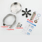 Kitchen Sink Glass Cup Wash Automatic Stainless Steel Pressure Spray  Washer Cup Tool Cleaning Faucet Bar Rinser Coffee Pitcher