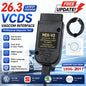 2026 VCDS VAGCOM Interface VCDSCAN HEX V2 Update 26.3.0 FOR VW For AUDI Skoda Seat Multi-Language Car Diagnostics Tools