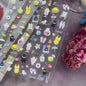 Cute Animal Face 5D Nail Art Stickers Cartoon Cat Bunny Dog Mouse Kawaii Expressions Simple Self Adhesive Manicure Decal DIY