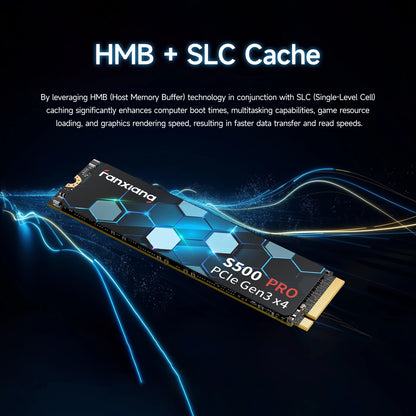 Fanxiang M.2 SSD Hard Disk 1TB 2TB 3500MB/s NVMe M2 SSD 512GB PCIe 3.0 Internal Solid State Drive EU US Local Delivery S500 Pro