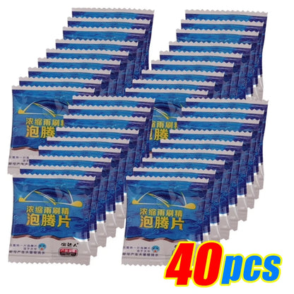 Car Windshield Cleaner Effervescent Tablets Solid Washer Agent Universal Automobile Glass Water Dust Soot Remover