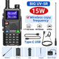 Baofeng UV 5RH 10W Air Band Walkie Talkie Long Range Wirless Copy Frequency Type-C Baofeng UV 5R MINI UV 21 PRO 2 Way Ham Radio