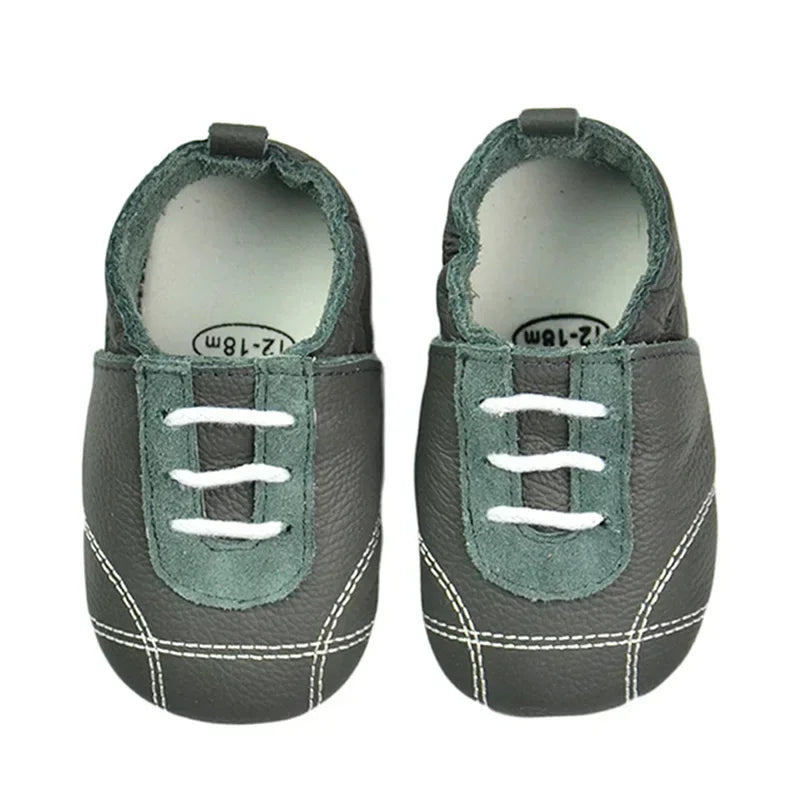 Toddle Baby Shoes Newborn Infant Shoe Boys Girls Soft Genuine First Walkers Baby Moccasins 0-24Months Cowhide Bottom Skid-Proof