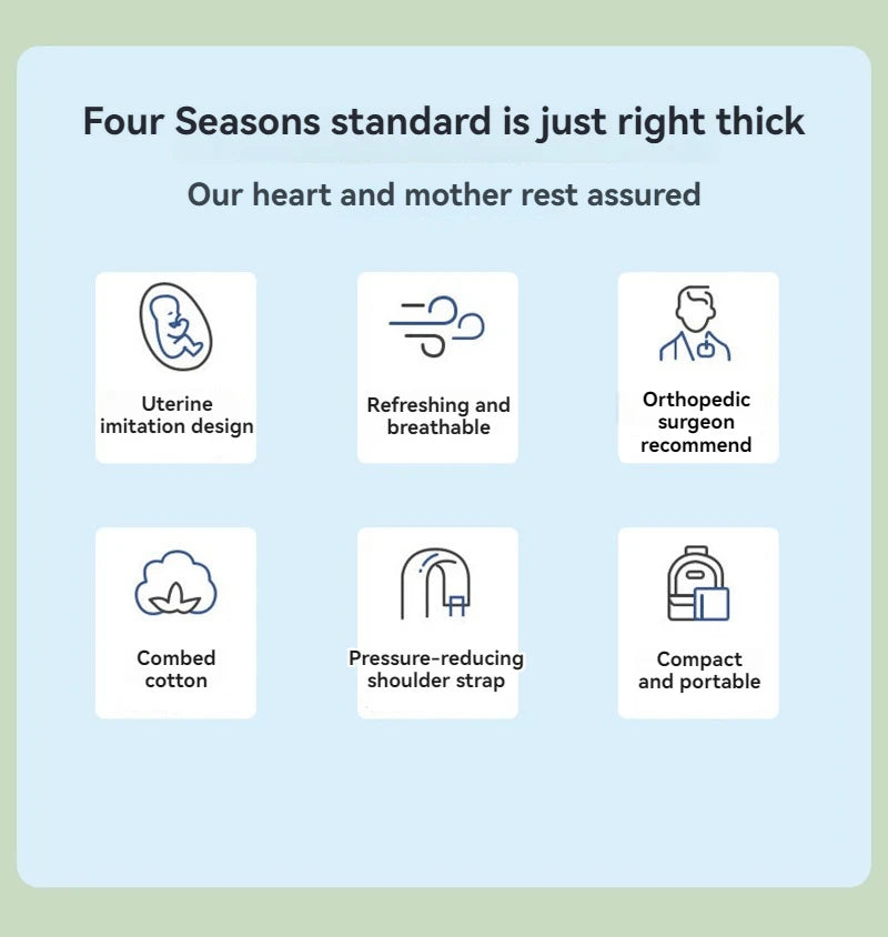 New Models Baby Outdoor Mesh Breathable Carrier Carrying Baby Comfort Waist Stool Multifunctional Baby Carrier Free Your Hands