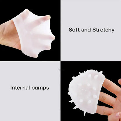 Mini Cup Masturbator Egg Shape Portable Stimulator Penis Massager Soft Rubber Adult Sex Toys for Men Realistic Vagina Pocket