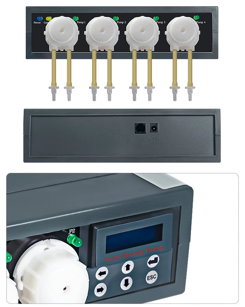 JEBAO DP-4 DP-5 DP-2 DP-3S DP-4S DP-3 Automatic titration pump peristaltic pump Dosing pump Aquarium automatic infusion machine