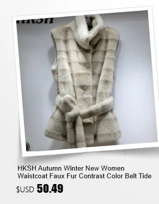 HKSH Outdoor Light Sport Color Contrast Hooded Down Jacket Women's Winter Mountain Leisure Waterproof Climbing Cotton Coat H2887