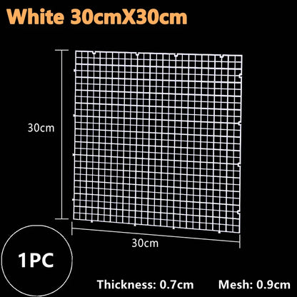 1PC Isolation Board Grid Aquarium Fish Tank Accessory Undergravel Bottom Plate Tray Multi Function Seperator Divider Board Net