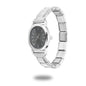 Fashion High Quality Men Women's Stainless Steel Square Round Shiny Zircon Watch Bracelet For Friend Birthday DIY Jewelry Gift