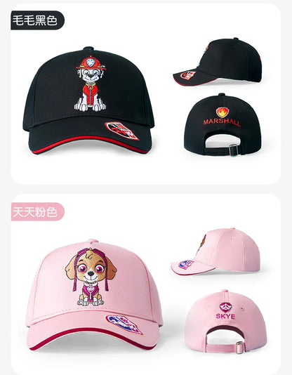 Genuine Paw Patrol Baseball Cap Cartoon Character Outdoor Sports Hat Cute Comfortable Sunscreen Mesh Caps Children's Party Gift