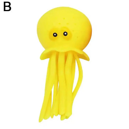 Baby Bath Toys Sponge Water Absorbing Octopus Squeezing Stress Relief Toys Summer Swimming Play Water Bath Toy for Children