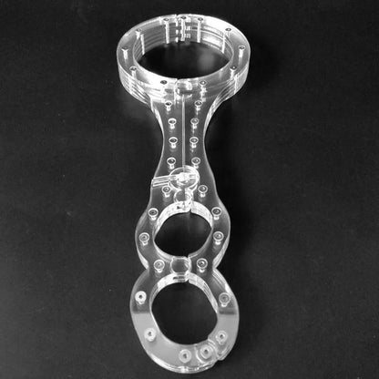 Neck Collar Handcuffs Crystal Flail BDSM Bondage Lock Hand Cuffs Sex Toys For Couples Women Wrist Restraints Adult Games Tools