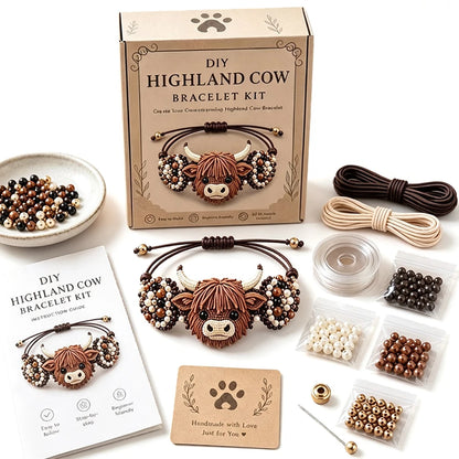 DIY Beaded Bracelet Making Kit,All in 1 Jewelry Making Set Beginner-Friendly Beaded Animal Making Kits,(Non Finished Products)