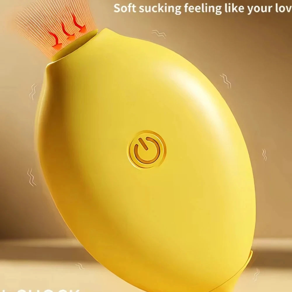 Lemon Vacuum Sucking Clitoral Stimulator with 10 Strong Sucking Modes Adult Sex Toys Vibrators Female Oral Nipple Clit Vibrating