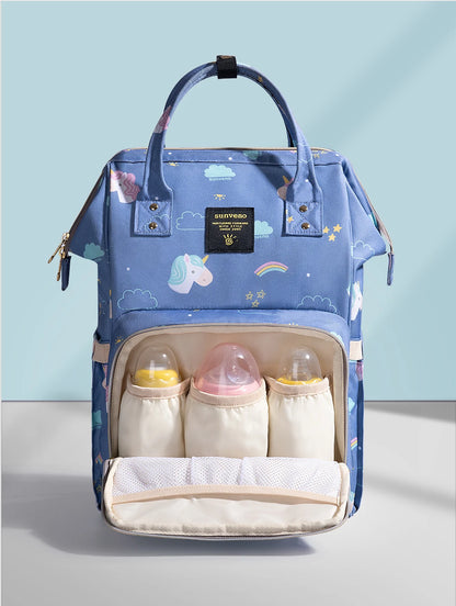Sunveno Original Diaper Bag Travel Baby Bags Mommy Backpack Organizer Nappy Maternity Bag Mother Kids