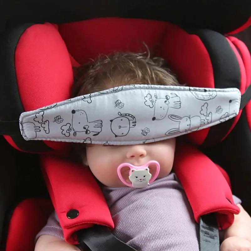 Baby Car Seat Head Support Children Stroller Fastening Belt Adjustable Boy Girl Playpens Sleep Fixator Baby Saftey Pillows
