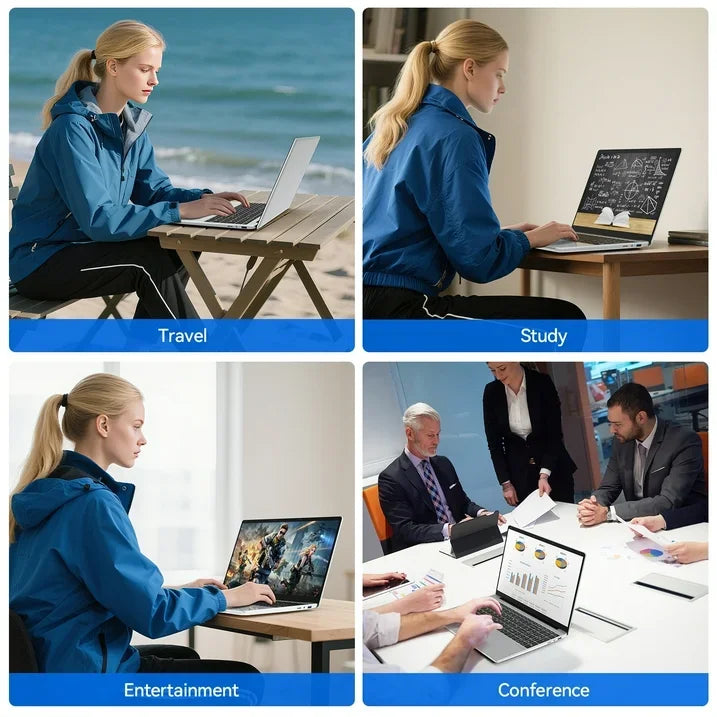HOT LENO 15.6" Laptop Windows 11 32GB 2TB Intel Core i9 9900 1920*1080 HD Gaming Computer PC Gamer office Ultra Slim Notebook