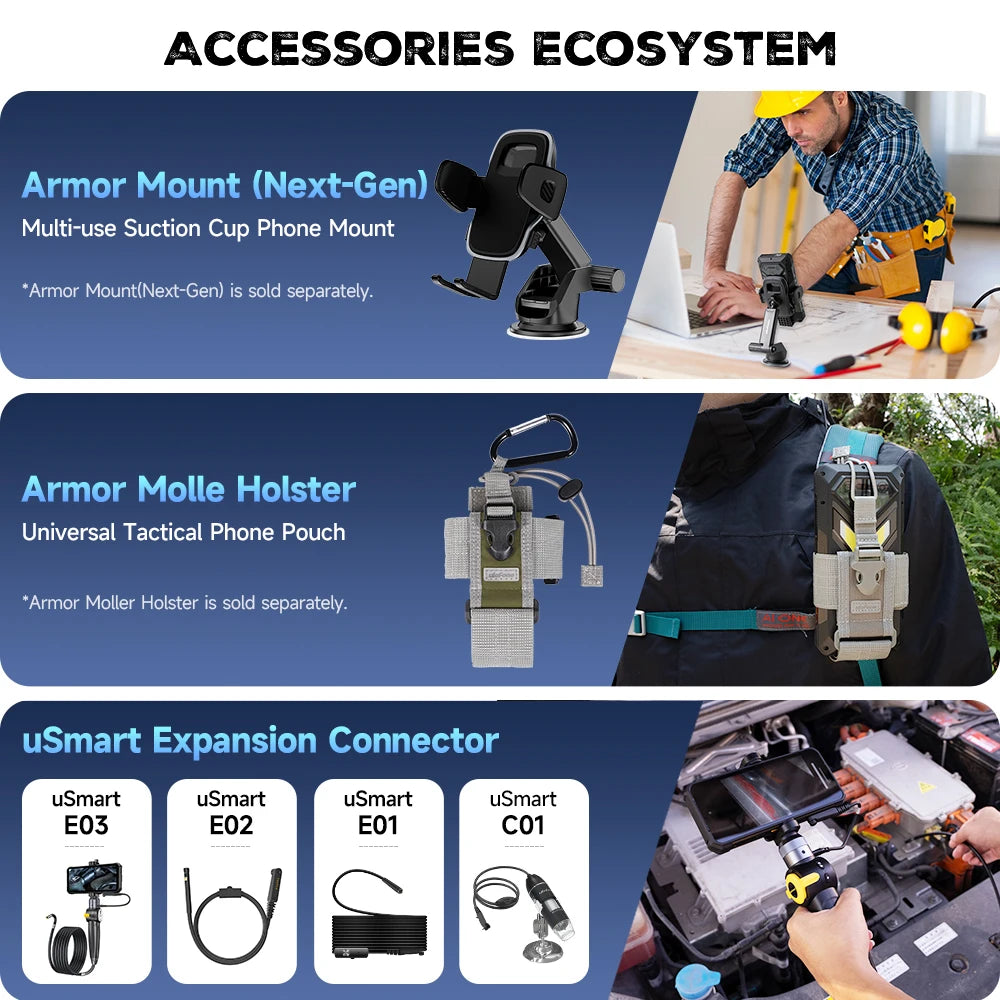 【World Premiere】Ulefone Armor 34 5G AI Rugged Phone 25500mAh Up to 32GB+512GB 120Hz 6.95" NFC Android 15 Smartphon