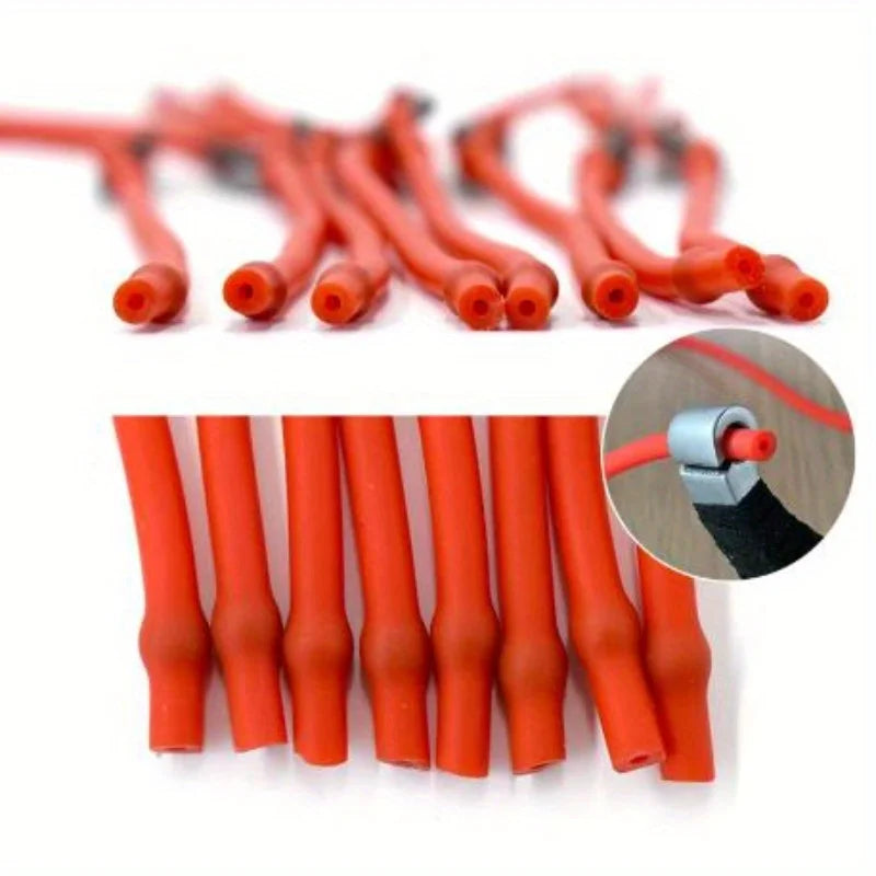 2pcs Slingshot Card Bead Rubber Band Slingshot Replaces Elastic Rubber Band, Round Rubber Band and Slingshot Accessories