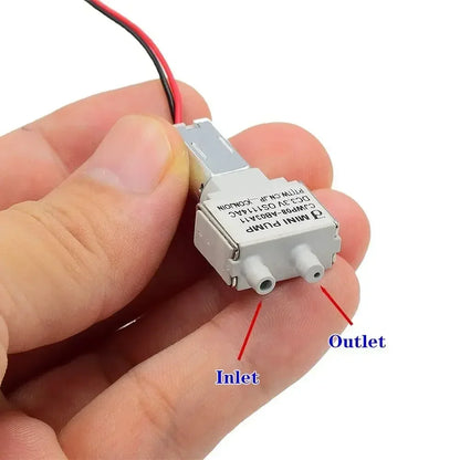 Low flow 0.3L/Min CJWP08 DC 3V 3.3V 3.7V Mini Water Pump Tiny M20 Self-priming Suction Vacuum Air Pump Cleaner Robot Sweeper