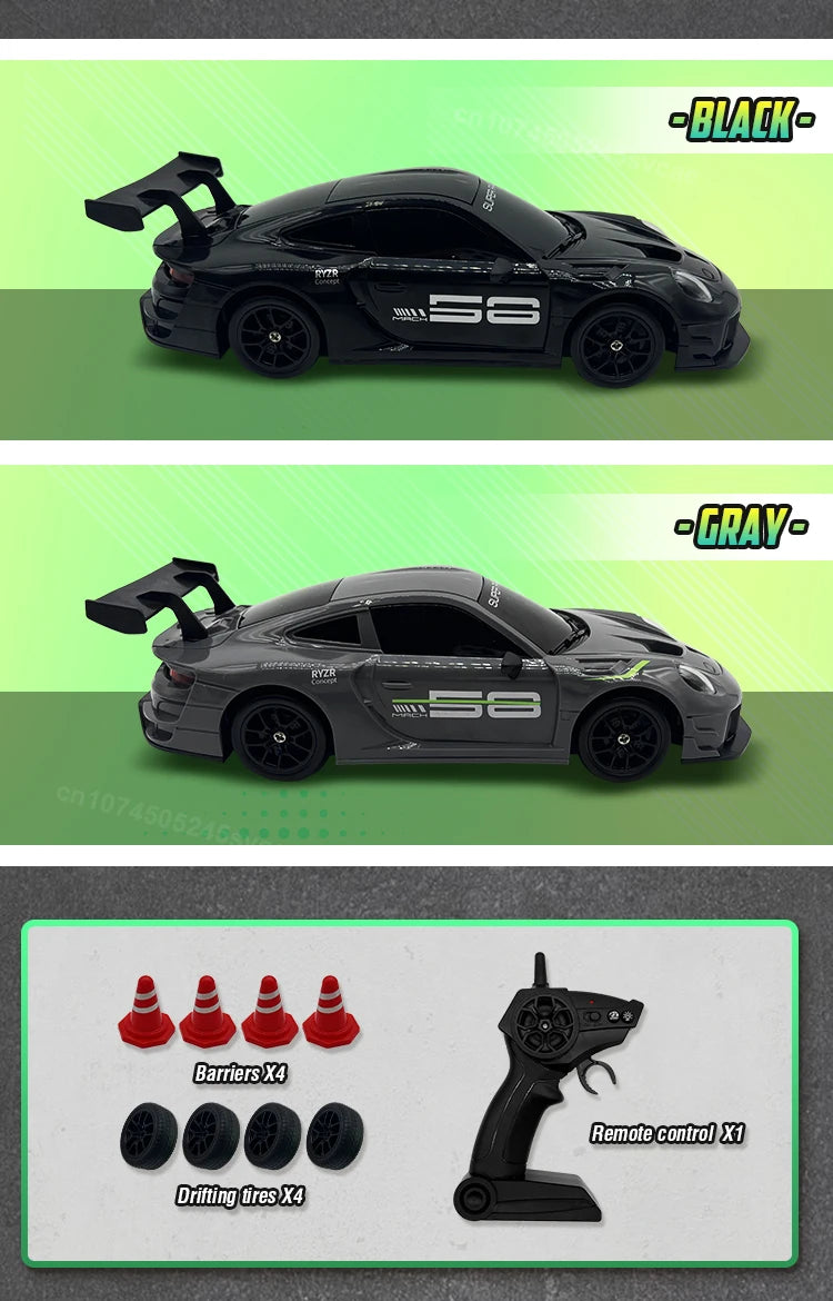4WD RC Car Remote Control Cars 2.4G Radio High Speed Drift Racing High Speed Truck RTR Vehicle Toy Gift for Kids Children