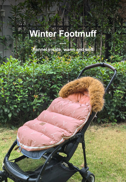 Baby Stroller Foot Cover 92Cm Winter Warm Windproof Design High Quality Universal Pram Footmuff Baby Stroller Accessories