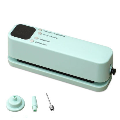 Mini Vacuum Bag Sealer Plastic Bags Sealer Food Packaging Bag Sealing Machine Rechargeable Vacuum Sealer Pump Electric Air Pump