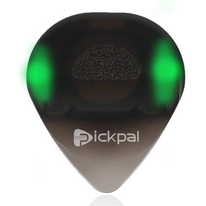 Miwayer LED Luminous Guitar Pick - ABS Electric Guitar Picks With Three-Color Light Options (White/Green/Purple)