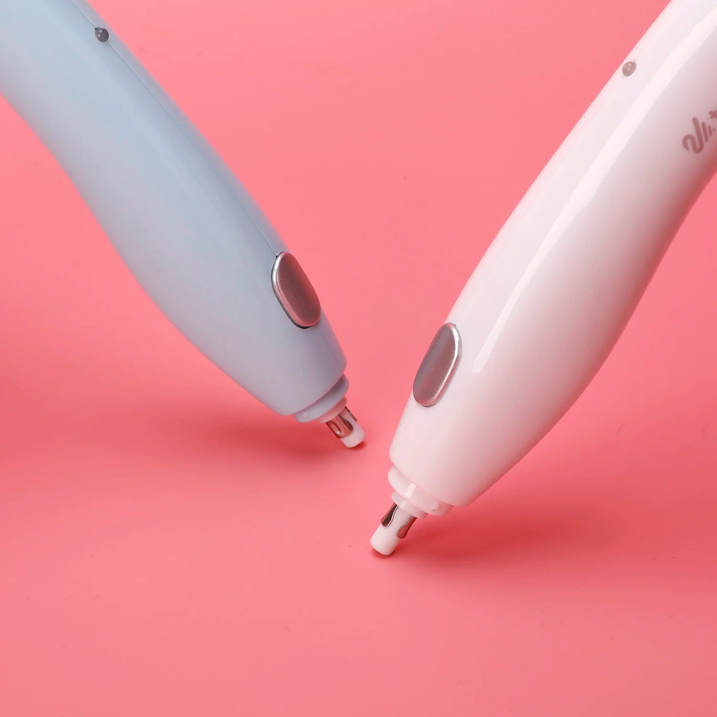 【New】Electric Eraser Kit with 16 Eraser Refills Rechargeable Pencil Eraser One-button Control Stationery  for School