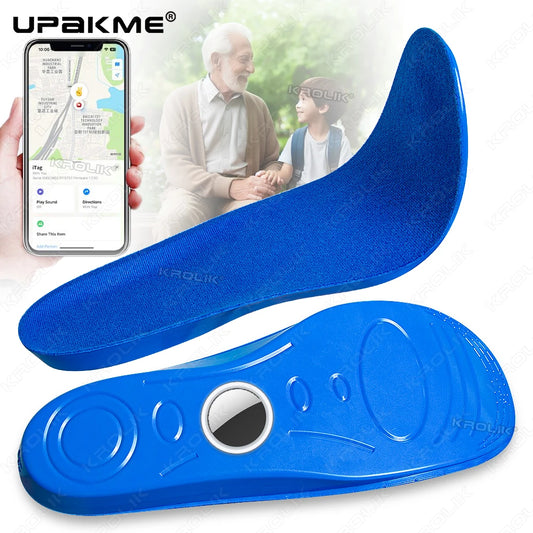 Secure Hidden Tracker Insoles for AirTag Comfort Shoe Inserts GPS Insoles Anti Loss Protection for Kids Seniors