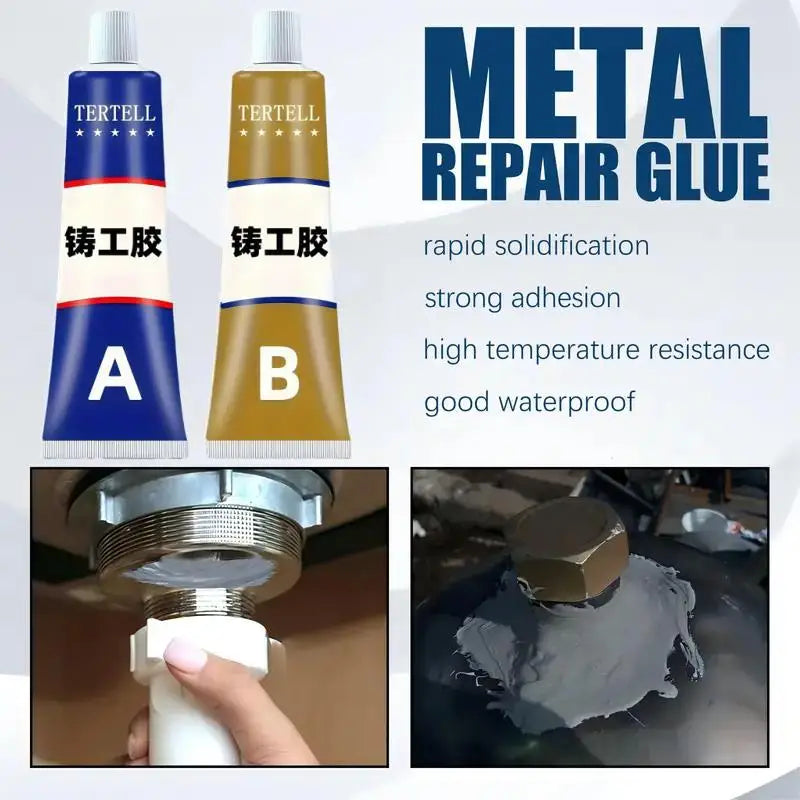 welding-grade casting adhesive-no power supply, machinable/grindable/paintable, used for metal and metal casting defects.