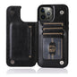 Leather Wallet Case for iPhone 15 14 13 12 11 Pro Max Mini Wallet Case XR X XS Max 8 7 6S 6 Plus SE 2022 2020 Card Holder Flip