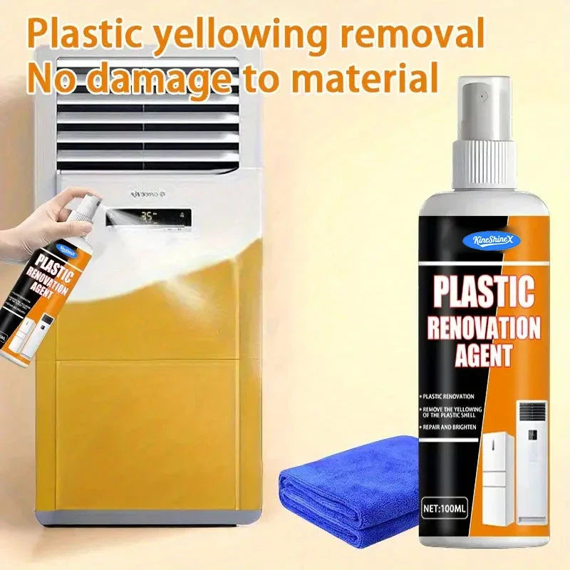 General Household Plastic Repair Agent Plastic Renovation Spray Easily Removes Scratches, Oxidizes, Yellows and Repairs
